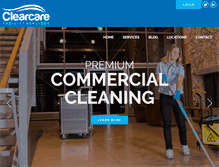 Tablet Screenshot of clearcareservices.com